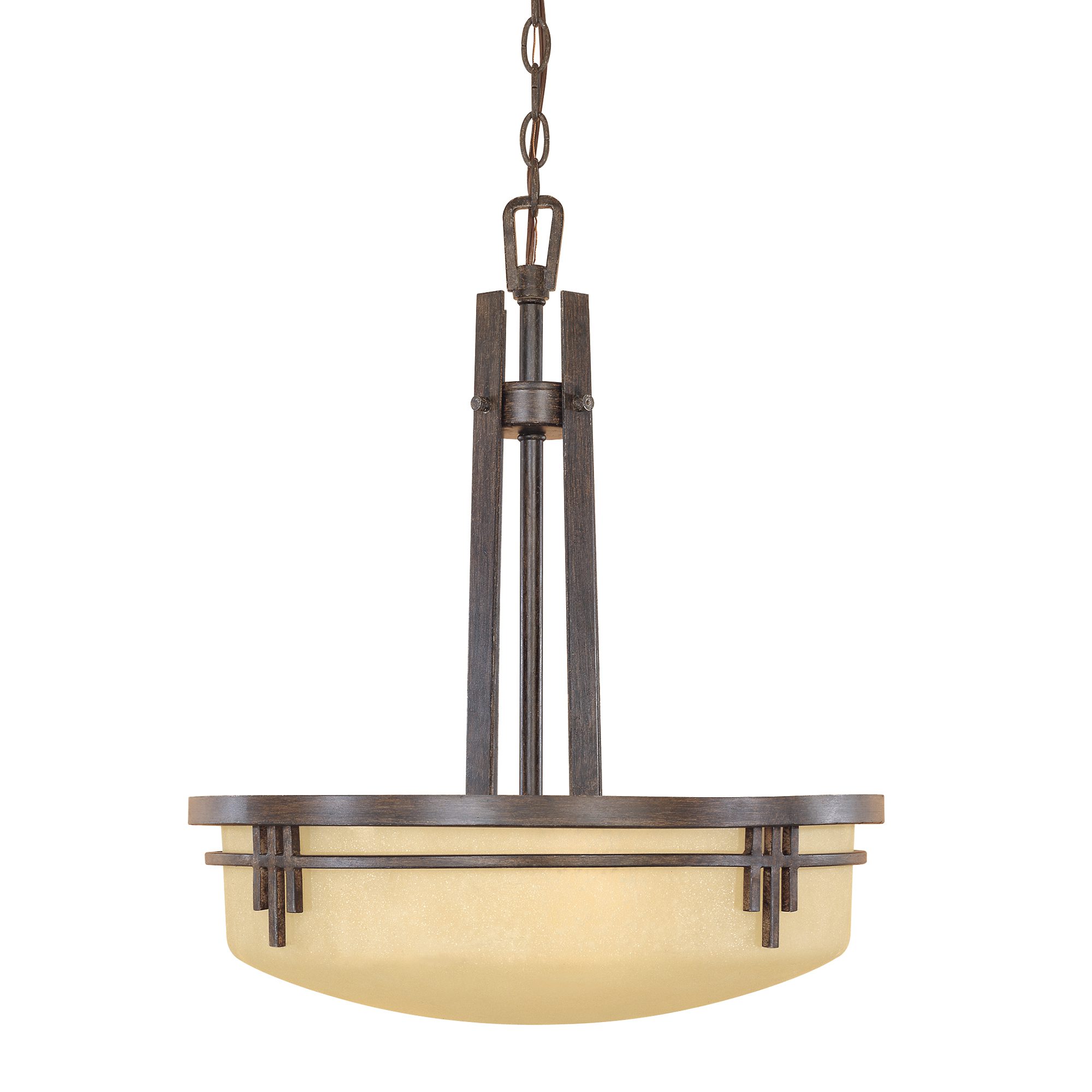 Mission Ridge 18.5″ 3-Light Pendant – Designers Fountain